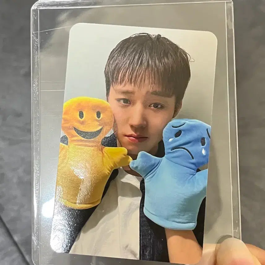 [BUNJANG] Park Jihoon WithMew Emotion Doll Sadness Photocard (Damaged) / [하자 있음 | 배송비 포함] 박지훈 위드뮤 감정인형 슬픔 포카