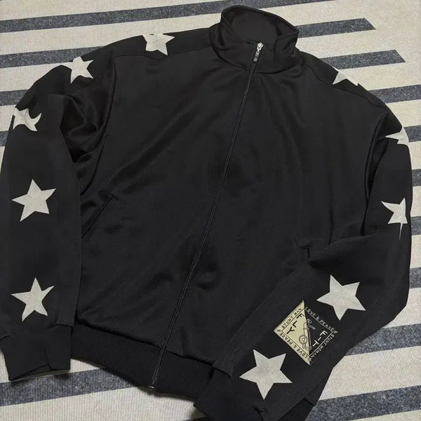[BUNJANG] Kapital Smooth Jersey Track Jacket Black / [4]캐피탈 스무스 저지 트랙자켓 블랙 판매합니다.