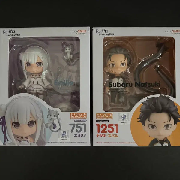 [BUNJANG] Re:Zero Nendoroid Subaru & Emilia Set / 리제로 넨도로이드 판매합니다