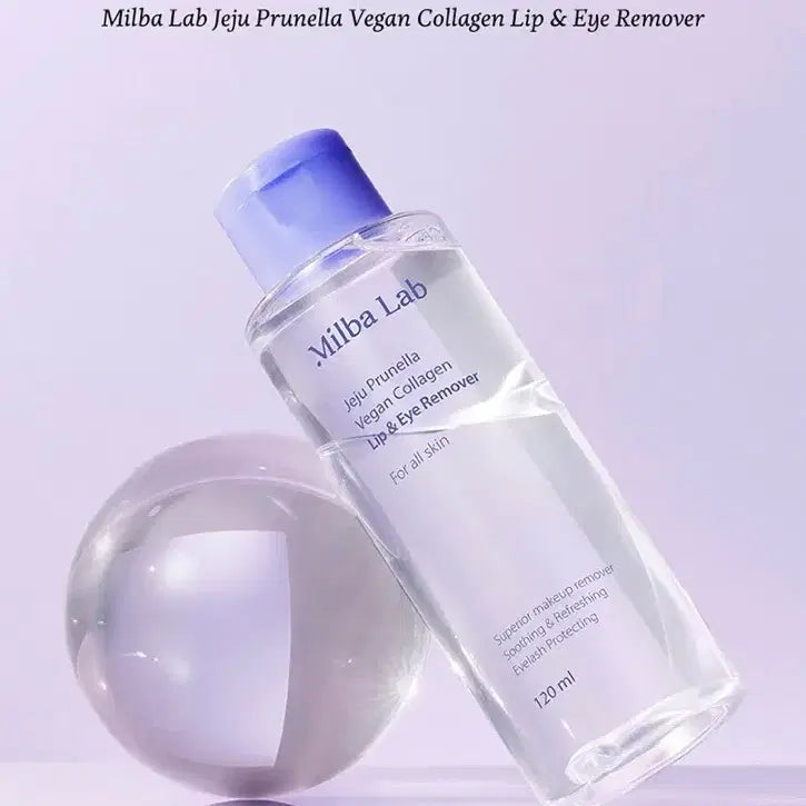 [BUNJANG] Milva Lab Vegan Collagen Lip & Eye Remover 120ml / [새상품] 밀바랩 비건 콜라겐 립앤아이리무버 120ml