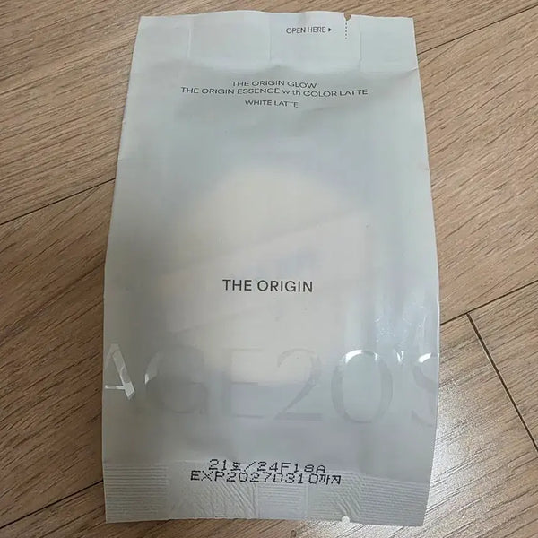 [BUNJANG] Age 20's The Origin Essence Pact White Latte No. 21 Refill / 에이지투웨니스 디오리진 에센스 팩트 화이트 라떼 21호 리필