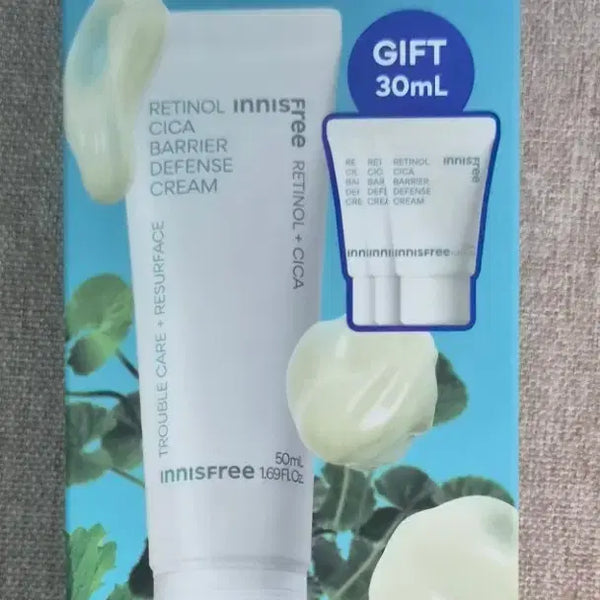 [BUNJANG] Innisfree Retinol Cica Ampoule Relief Cream Set / 이니스프리 레티놀 시카 흔적 장벽 크림 50ml + 10ml 3개