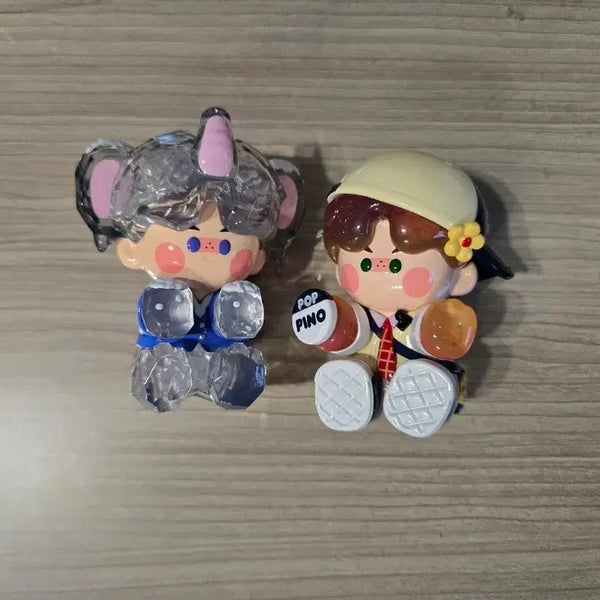 [BUNJANG] Pop Mart Pino Jelly Elephant Shaved Ice & Idol Series "Entertainment Appearance" Bundle / 팝마트 피노젤리 코끼리빙수, 예능출연 일괄 판매합니다.