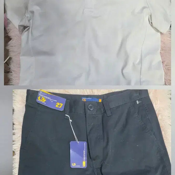[BUNJANG] EXR T-shirt and Shorts Set / EXR반팔 티90 .반바지 블랙 27... 새상품 일괄.