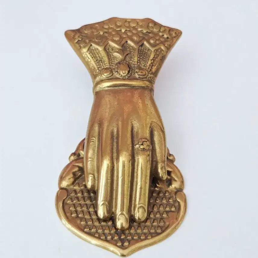 [BUNJANG] Vintage Brass Hand Bookmark Clip / 빈티지 북클립
