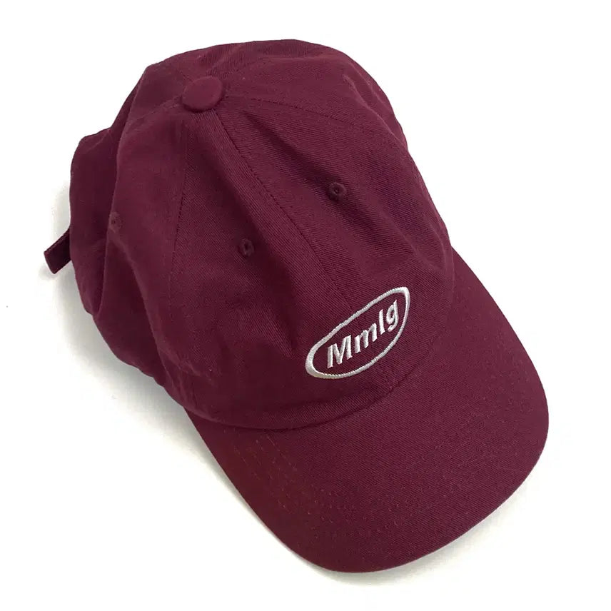 [BUNJANG] MMLG Burgundy Ball Cap / MMLG 버건디 볼캡 | 모자