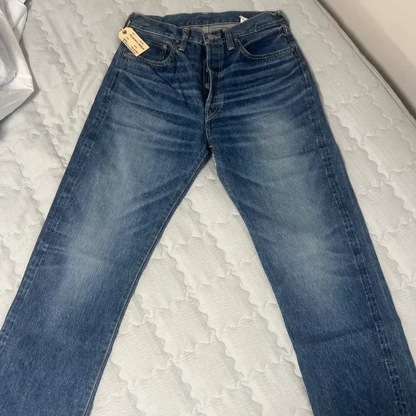 [BUNJANG] Sugarcane 1947 SC41947SW Mid Blue Denim Jeans Size 33/30 / 슈가케인 1947 SC41947SW 중청 33/30 사이즈