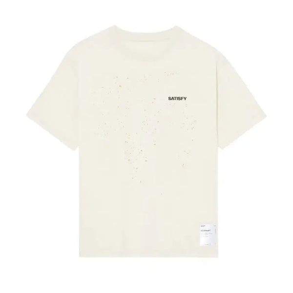 [BUNJANG] Satisfy Mostech T-Shirt Aged Ecru / 새티스파이 모스테크 반팔 티셔츠 에이지드 에크루