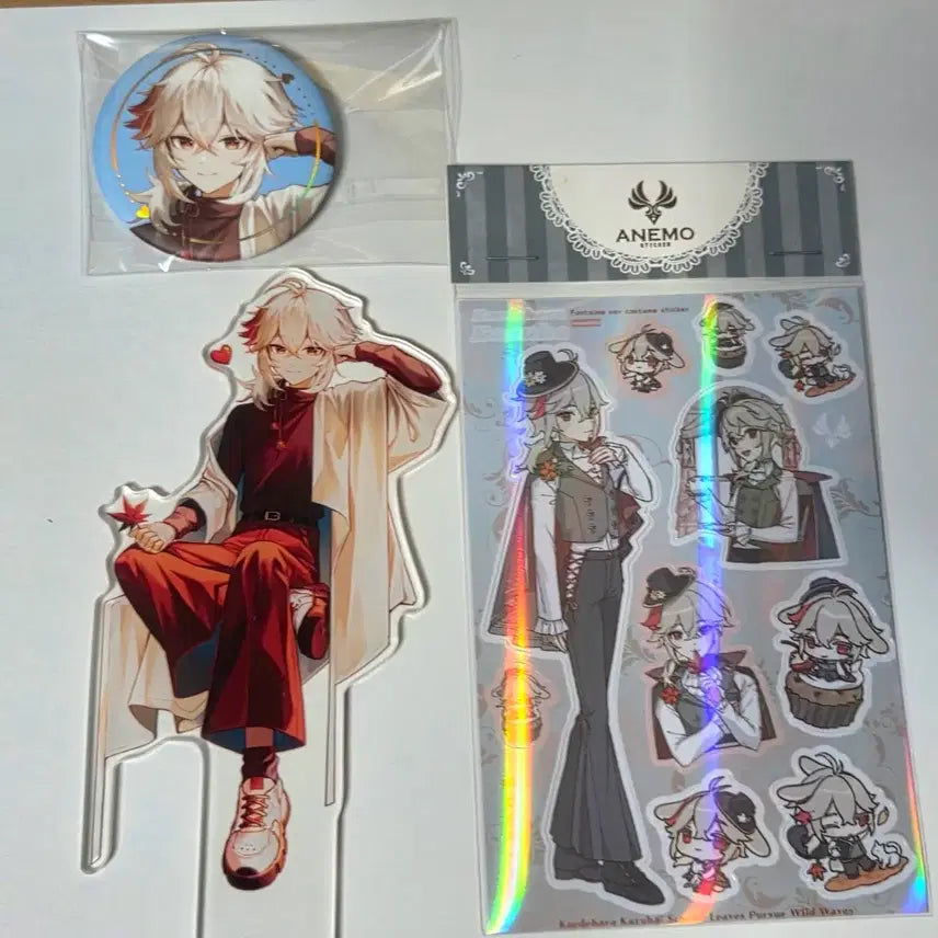 [BUNJANG] Genshin Impact Kaedehara Kazuha Merchandise Bundle / 원신 카즈하 비공굿 일괄