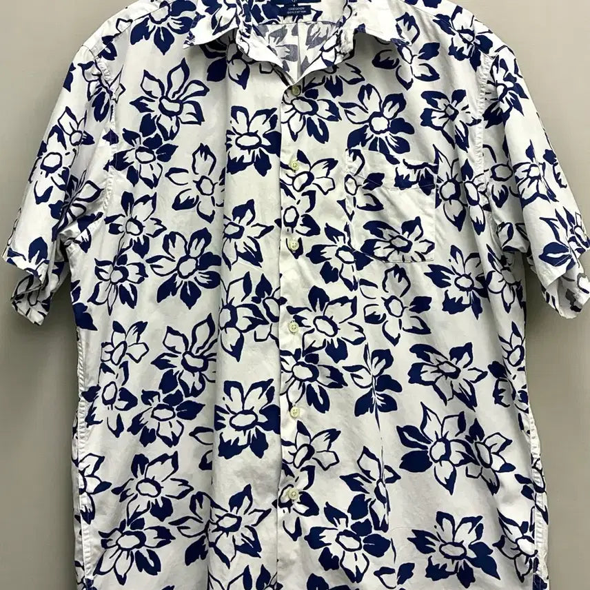 [BUNJANG] Polo Ralph Lauren 90s Gregor Vintage Hawaiian Shirt / (L/105)90s 폴로랄프로렌 그레고르 빈티지 포켓 하와이안 셔츠