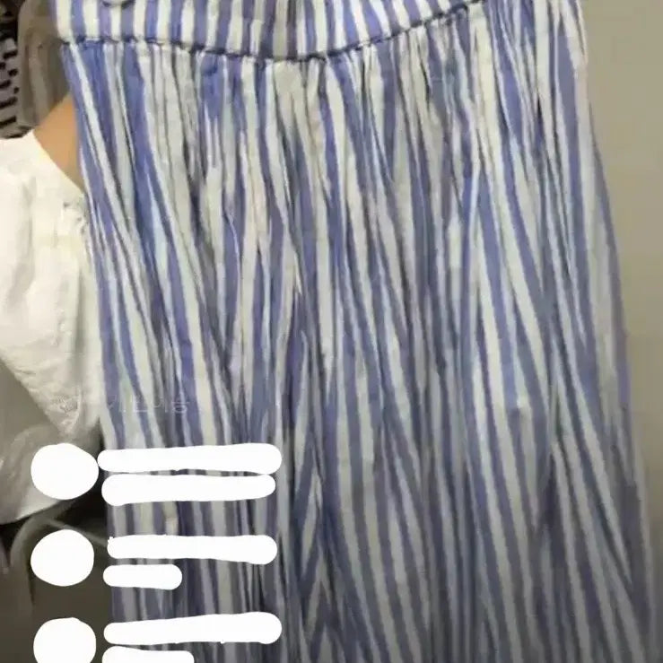 [BUNJANG] Koya Vintage SM2 Striped Skirt / 코야빈티지 sm2 스트라이프 스커트