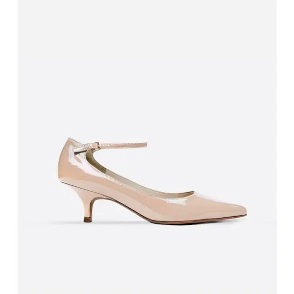 [BUNJANG] Blanche Lady Strap Heels (5cm Heel) / 블랑쇼 레이디 스트랩 힐  220 핑크 모카 스카이 스킨 블랙 민트