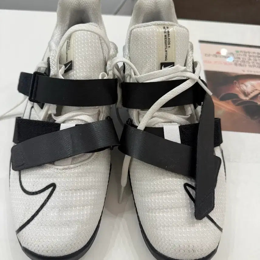 [BUNJANG] Nike Romaleos 4 Weightlifting Shoes White / 나이키 로말레오 4 헤비급 역도화 흰색