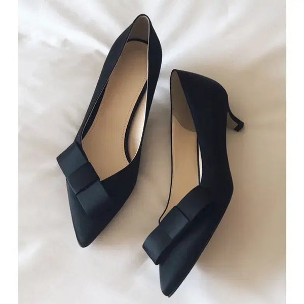 [BUNJANG] BlancSho Gala Heels Black Purple Magenta Pink / 블랑쇼 갈라 힐 220 블랙 퍼플 마젠다핑크