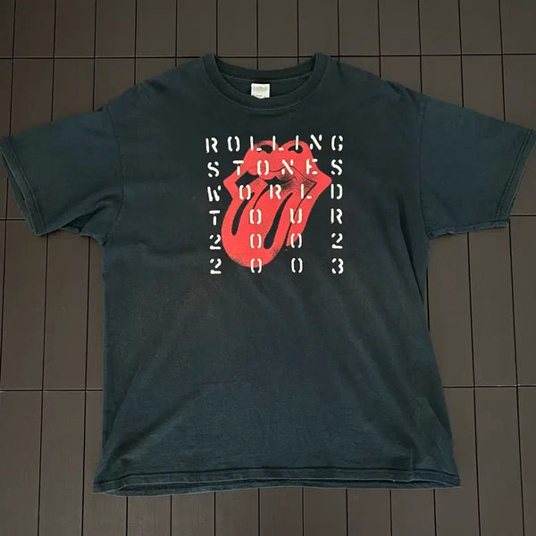 [BUNJANG] 00s Rawlings 2002-2003 Tour Band T-Shirt XL / (XL) 00s 롤링스톤즈 2002-2003 투어 밴드티 티셔츠