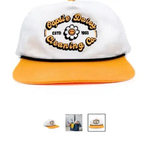 [BUNJANG] Dirt Pile Creative Company Oopsie Daisy Two-Tone Vintage Snapback Cap / 더트파일 Oopsie Daisy빈티지 스냅백 캡