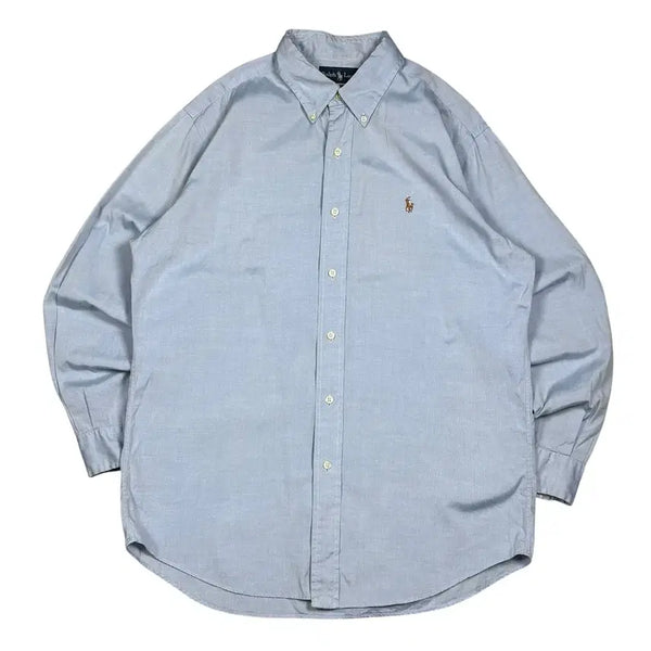 [BUNJANG] Polo Ralph Lauren Stable Blue Shirt / 폴로 랄프로렌 스타이블루 셔츠