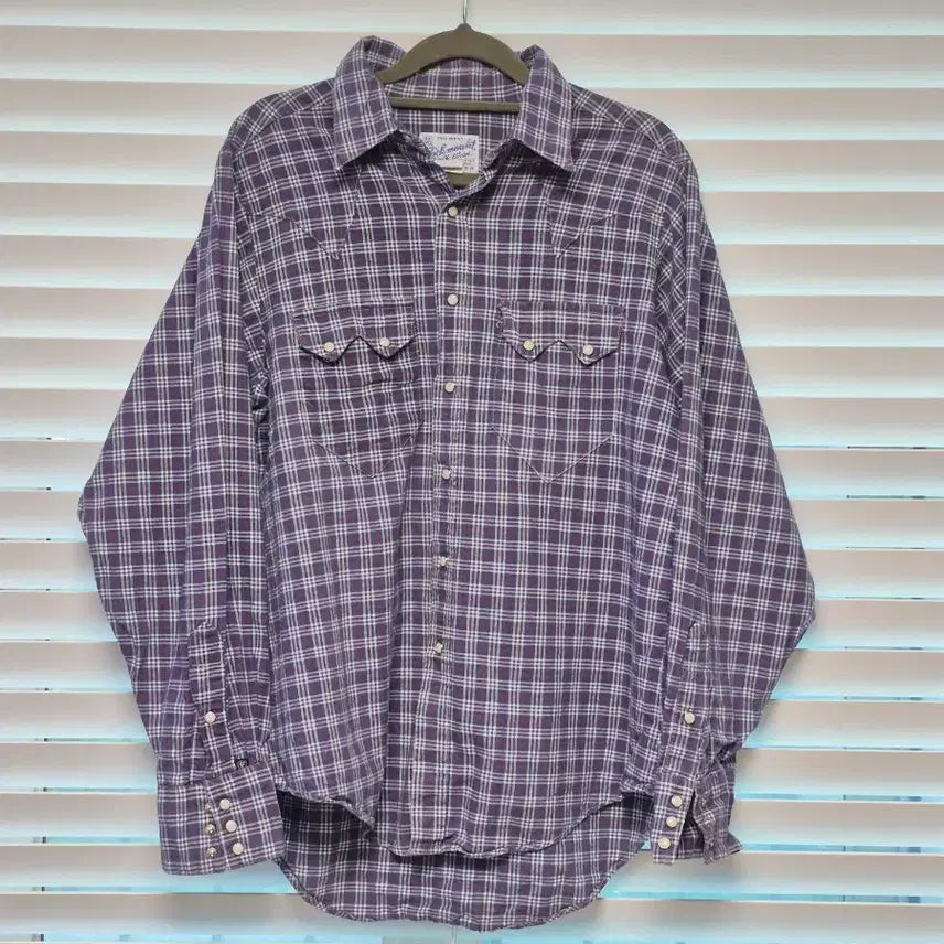 [BUNJANG] Rockmount Plaid Flannel Shirt (Size 100) / [락마운트] 체크 남방 판매합니다(사이즈: 100)