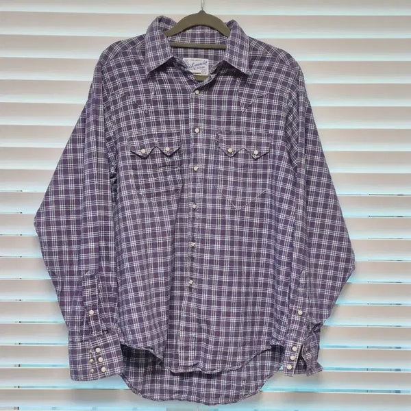 [BUNJANG] Rockmount Plaid Flannel Shirt (Size 100) / [락마운트] 체크 남방 판매합니다(사이즈: 100)