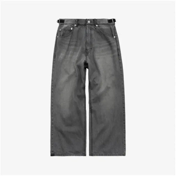 [BUNJANG] Polyteru Goshima Denim Pants Dirty Grey / (4) 폴리테루 고시마 데님 팬츠 더티그레이/polyteru