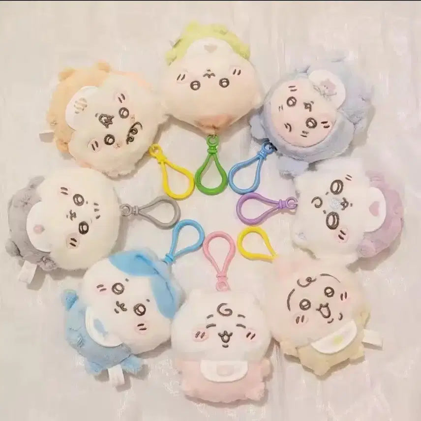 [BUNJANG] Chiikawa Baby Series Plush Keychain / 치이카와 베이비 시리즈 인형 키링