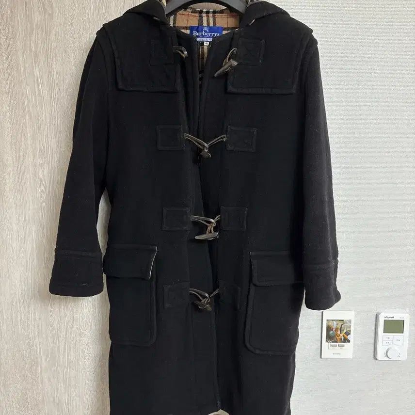 [BUNJANG] Burberry Blue Label Vintage Wool Duffle Coat Nova Check / 일본 빈티지 버버리 블루라벨 노바체크 울 더플코트