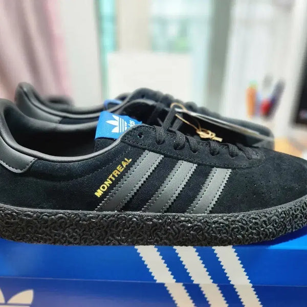 [BUNJANG] Adidas Montreal Black Sneakers 270 / (새상품) 아디다스 몬트리올 블랙  운동화 270