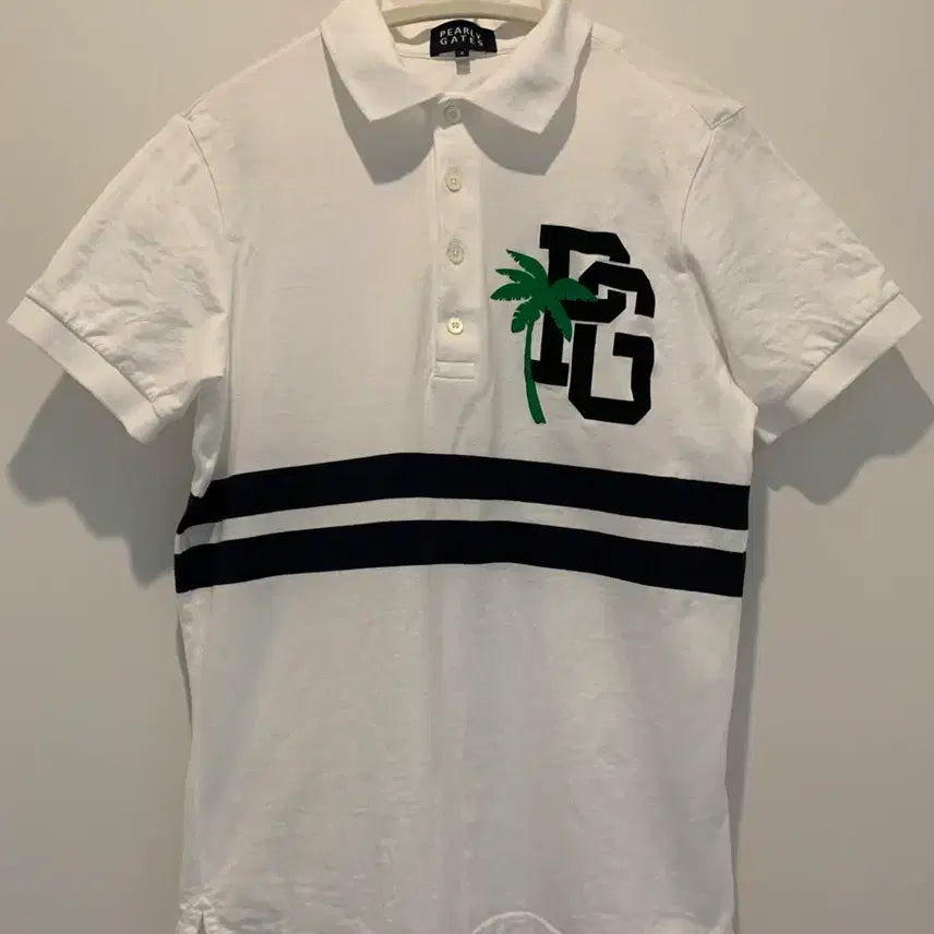 [BUNJANG] Pearly Gates Golf Short Sleeve T-Shirt Size 4 / 파리게이츠 골프 반팔티 4