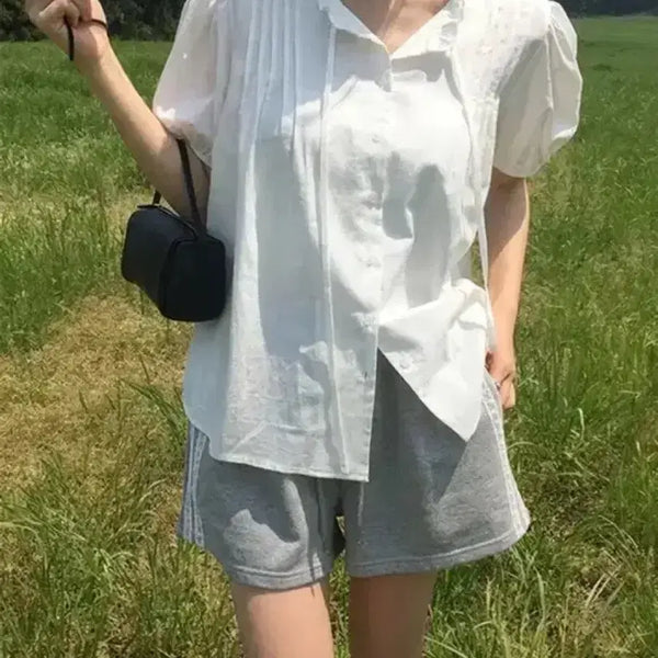 [BUNJANG] French of Your Puff Blouse / 프렌치오브 유어 퍼프 블라우스