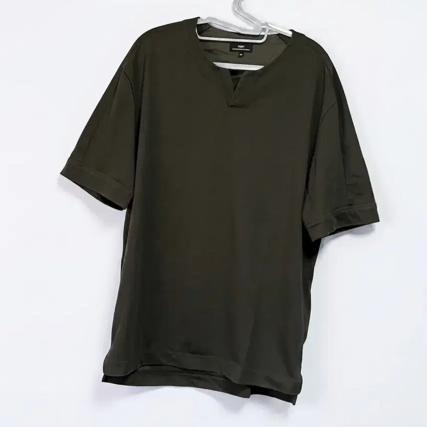 [BUNJANG] TNGT Khaki Short Sleeve T-Shirt / 무신사 TNGT 카키 반팔 티셔츠 100