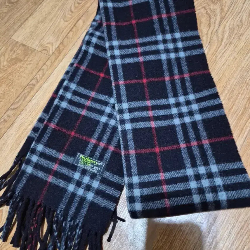 [BUNJANG] Burberry Check Lambswool Scarf 100% Wool / 버버리 체크 스카프 울 100