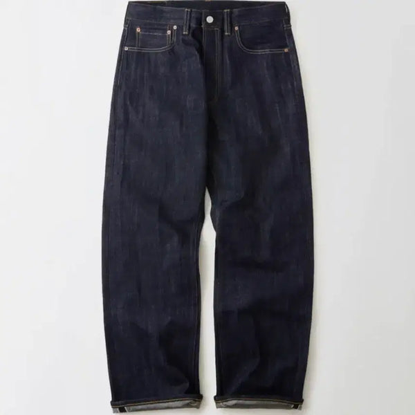 [BUNJANG] Outstanding 30S Cinch Back Selvedge Wide Pants / 아웃스탠딩 30S CINCH BACK SELVEDGE WIDE PANTS