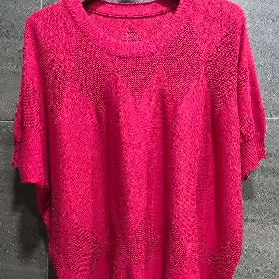 [BUNJANG] GOBI 85% Cashmere Mesh Knit Short Sleeve Top / GOBI 고비 , 견 85% 캐시미어   매쉬짜임  니트반팔