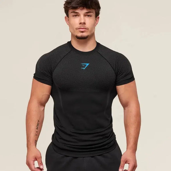 [BUNJANG] Gymshark Onyx 5.0 Seamless Leggings Blue Black L / 짐샤크 오닉스5.0 심리스 블루 블랙 L