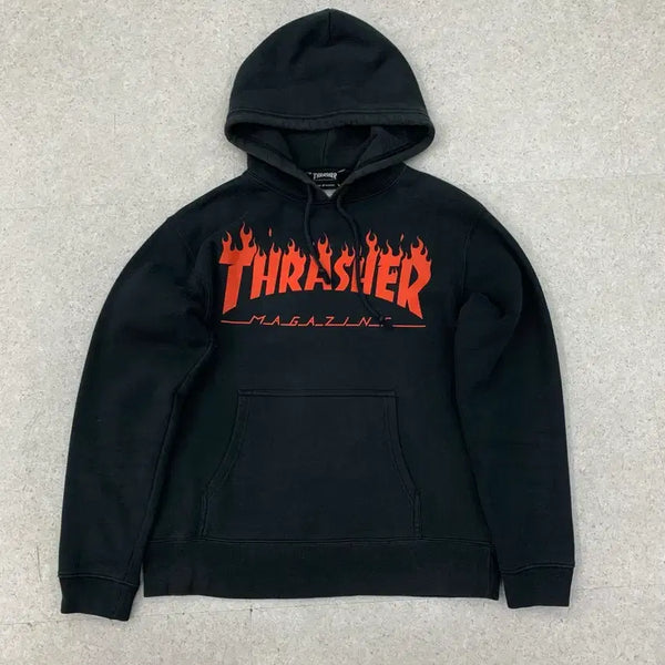 [BUNJANG] Thrasher Fleece Hoodie / 트레셔 기모 후드티