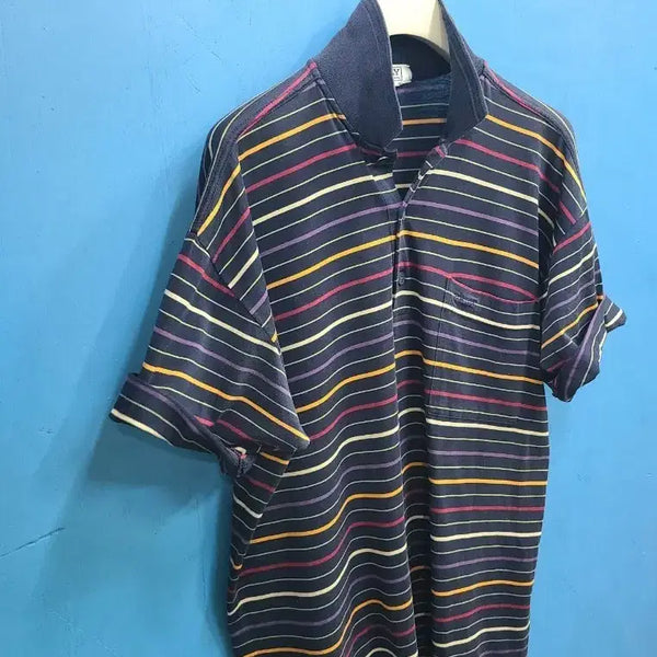 [BUNJANG] Bally International Vintage 90s Old Label Polo Shirt / 발리 일본판 90s 올드라벨 빈티지 카라티
