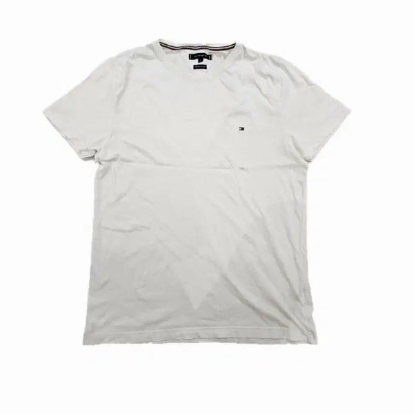 [BUNJANG] Tommy Hilfiger Mini Flag Embroidery Short Sleeve T-Shirt L / [L] 타미힐피거 미니 플래그 자수 반팔 티셔츠