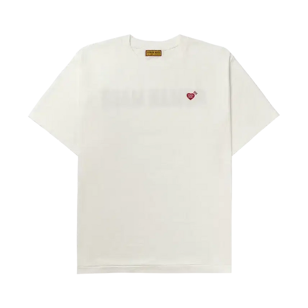 [BUNJANG] Human Made Heart Logo T-Shirt White / 휴먼 메이드 하트 로고 티셔츠 화이트