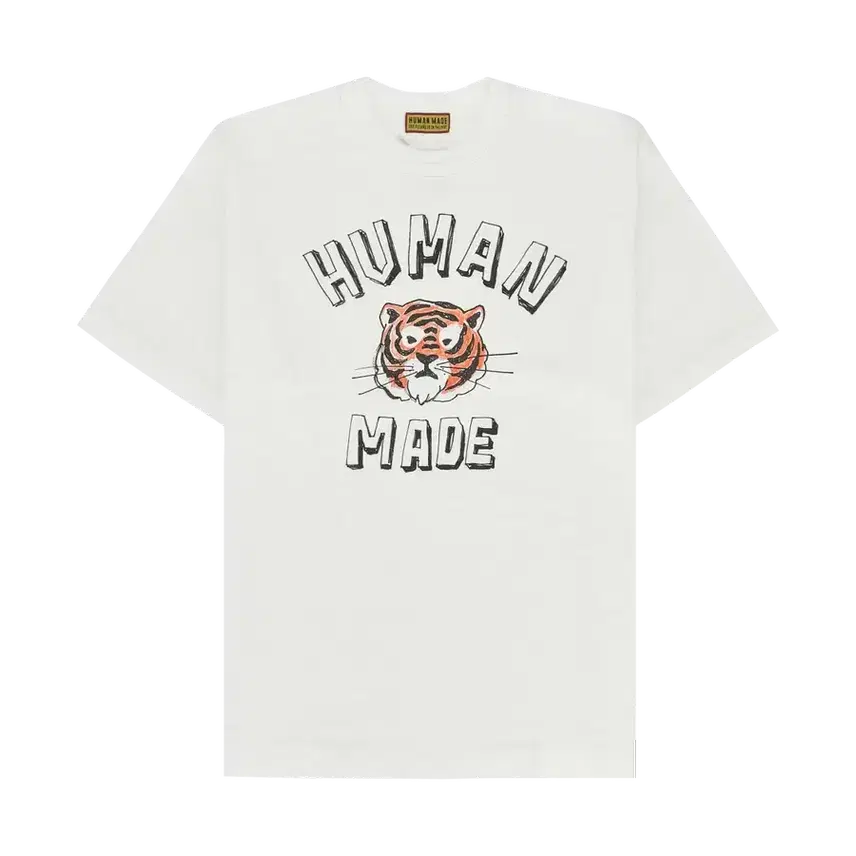 [BUNJANG] Human Made Graphic T-Shirt White / 휴먼 메이드 그래픽 티셔츠 화이트