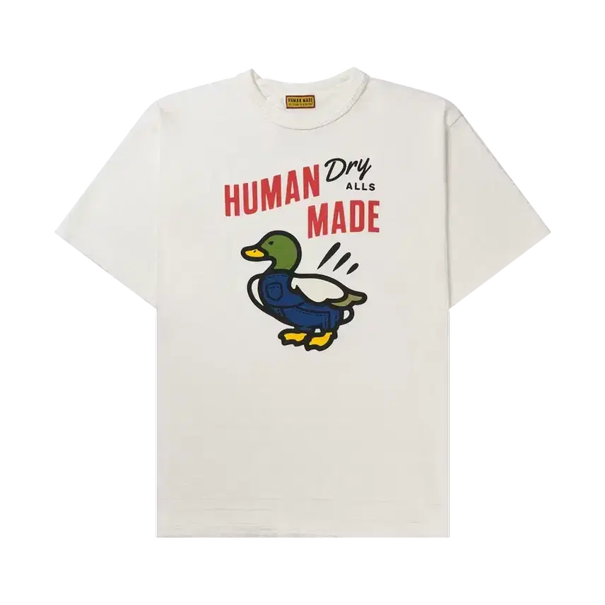 [BUNJANG] Human Made Graphic T-shirt White / 휴먼 메이드 그래픽 티셔츠 화이트