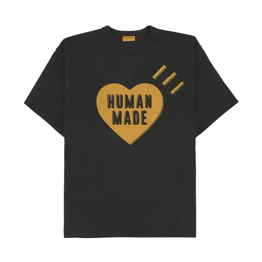 [BUNJANG] Human Made Graphic T-Shirt Black / 휴먼 메이드 그래픽 티셔츠 블랙