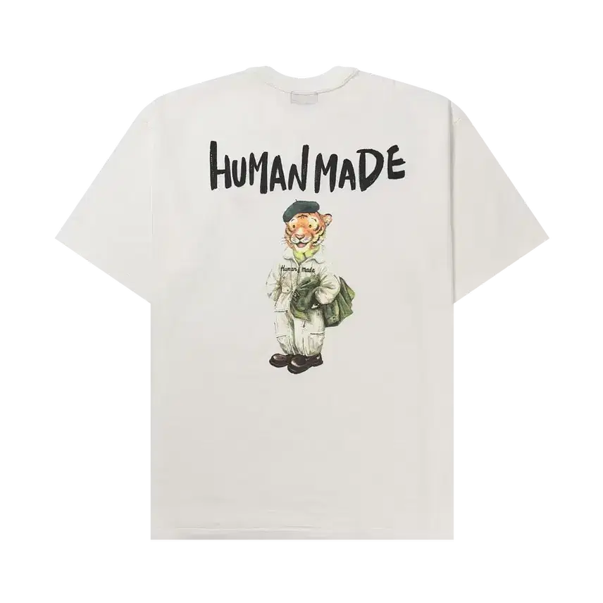 [BUNJANG] Human Made Graphic T-Shirt White / 휴먼 메이드 그래픽 티셔츠 화이트