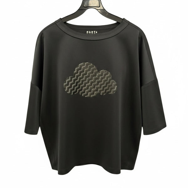 [BUNJANG] PartsParts Cloud Half Sleeve T-Shirt Women's Size 55 / 여성55/ 파츠파츠 클라우드 반팔티셔츠