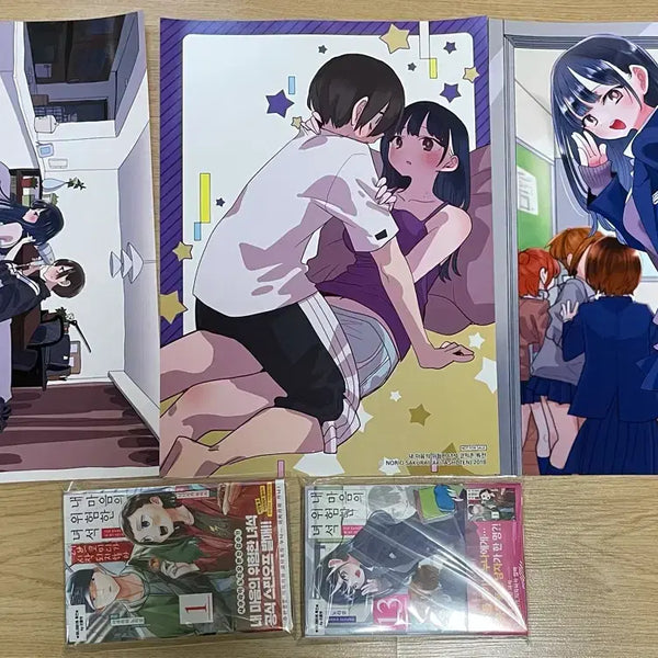 [BUNJANG] My Dangerous Boys Vol. 13 + Side Story Vol. 1 First Edition Sealed Set with 3 Posters / 내 마음의 위험한 녀석 13권+외전1권 올초판 미개봉+ 포스터 3종세트팜