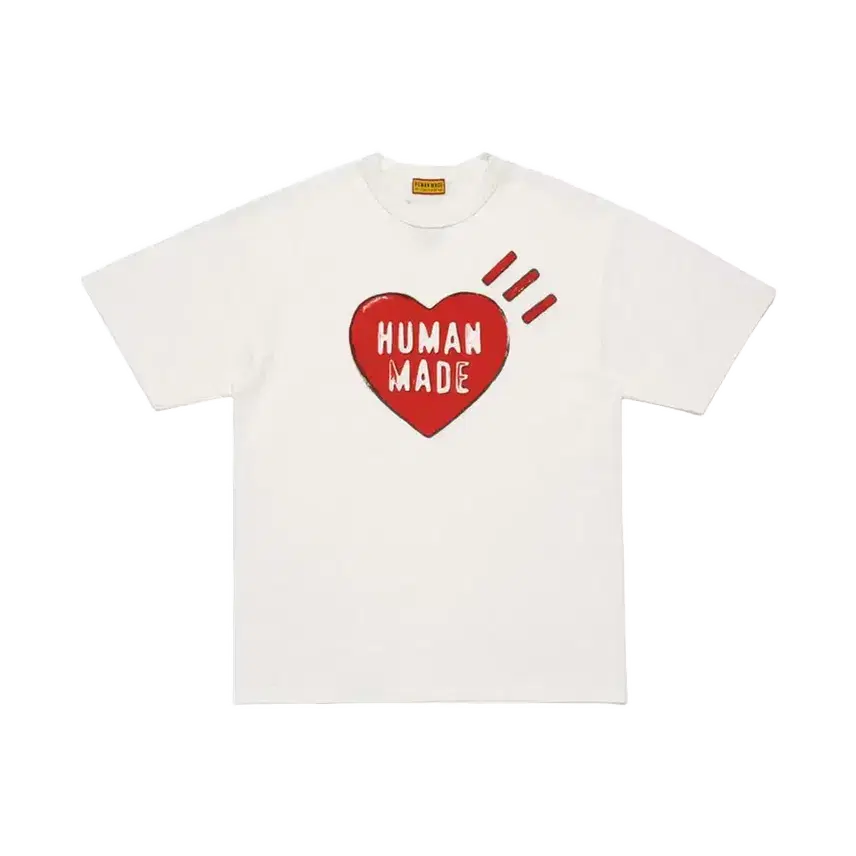 [BUNJANG] Human Made Graphic T-Shirt White / 휴먼 메이드 그래픽 티셔츠 화이트