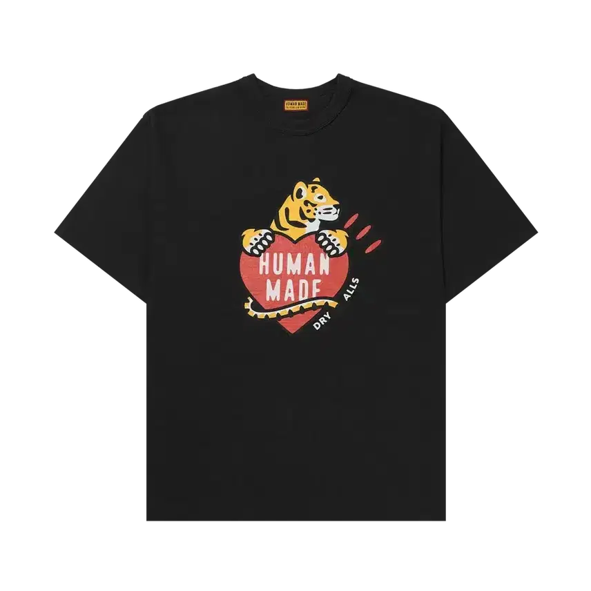 [BUNJANG] Human Made Graphic T-Shirt Black / 휴먼 메이드 그래픽 티셔츠 블랙
