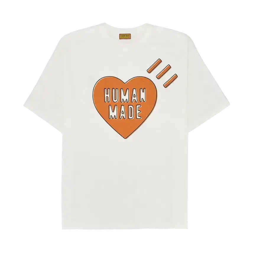 [BUNJANG] Human Made Graphic T-Shirt White / 휴먼 메이드 그래픽 티셔츠 화이트