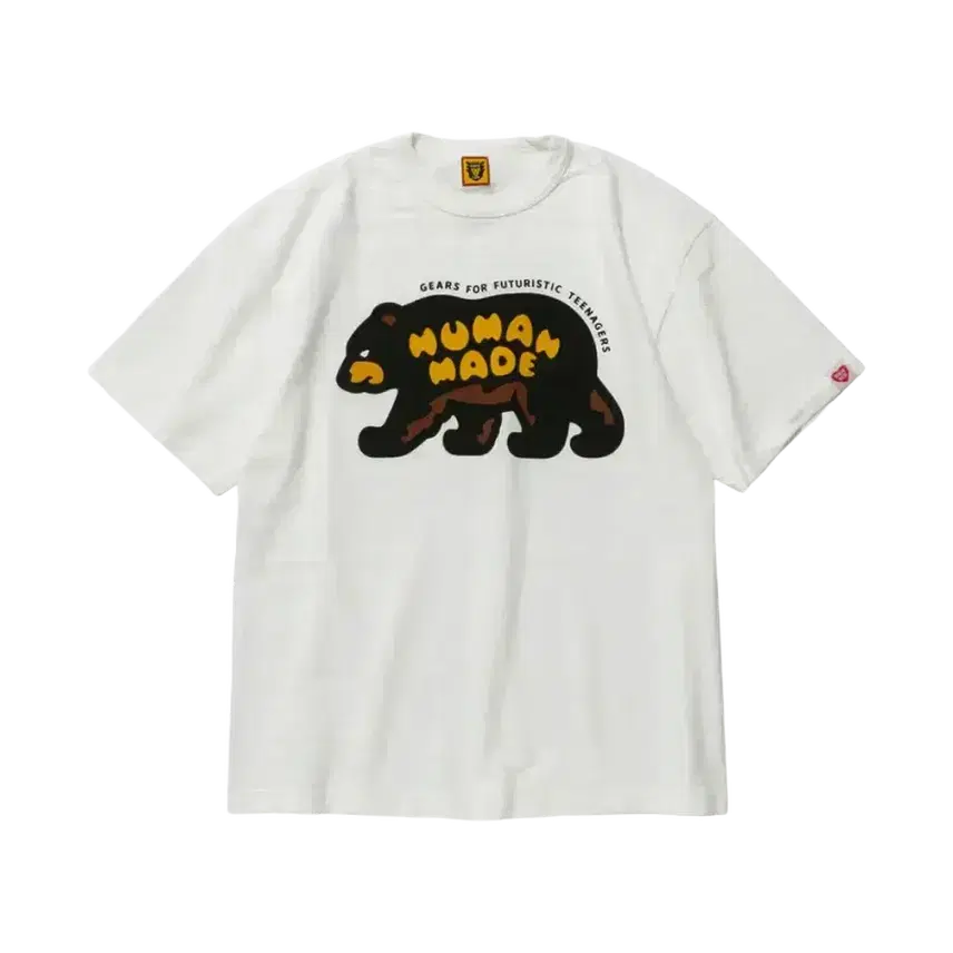 [BUNJANG] Human Made Graphic T-Shirt #10 White / 휴먼 메이드 그래픽 티셔츠 #10 화이트
