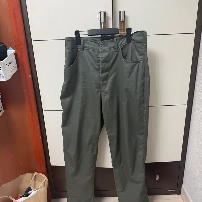 [BUNJANG] LUSSH Chino Sage Green Pants 34 / 뤠쓰 치노 세이지 그린 34