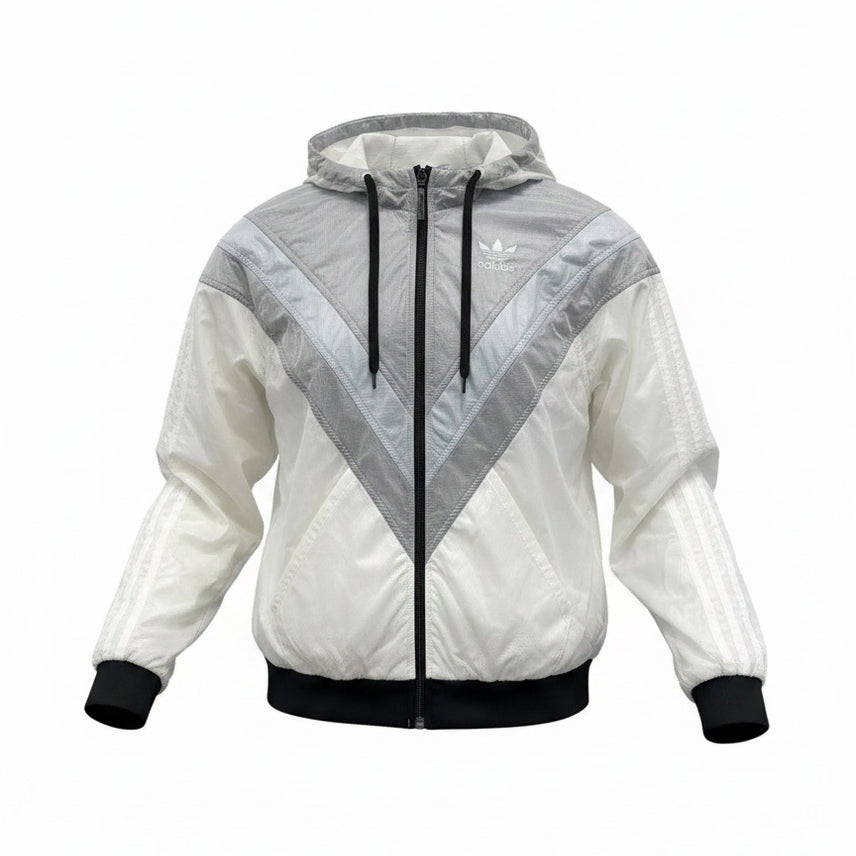 [BUNJANG] Adidas Colorblock Windbreaker Jacket Women's 85 / 여성85/ 아디다스 배색 바람막이점퍼
